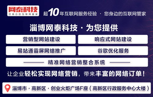 桓臺網(wǎng)站制作優(yōu)選 淄博網(wǎng)泰科技，專業(yè)服務(wù)與在線咨詢助力企業(yè)發(fā)展